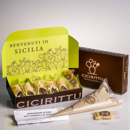 Box 5 Cannoli Siciliani alla Mandorla