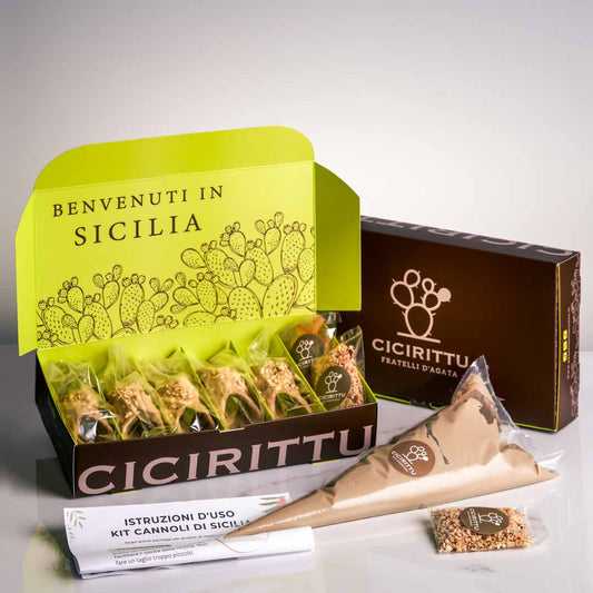 Box 5 Cannoli Siciliani alla Nocciola