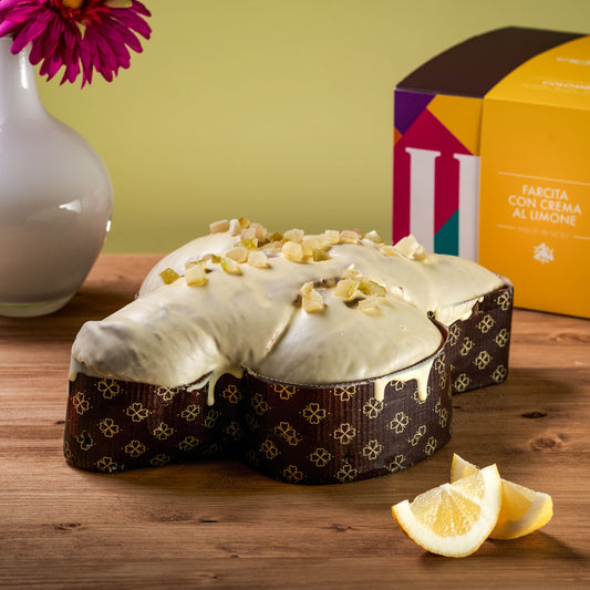 Colomba Artigianale Farcita con Crema al Limone (1kg)