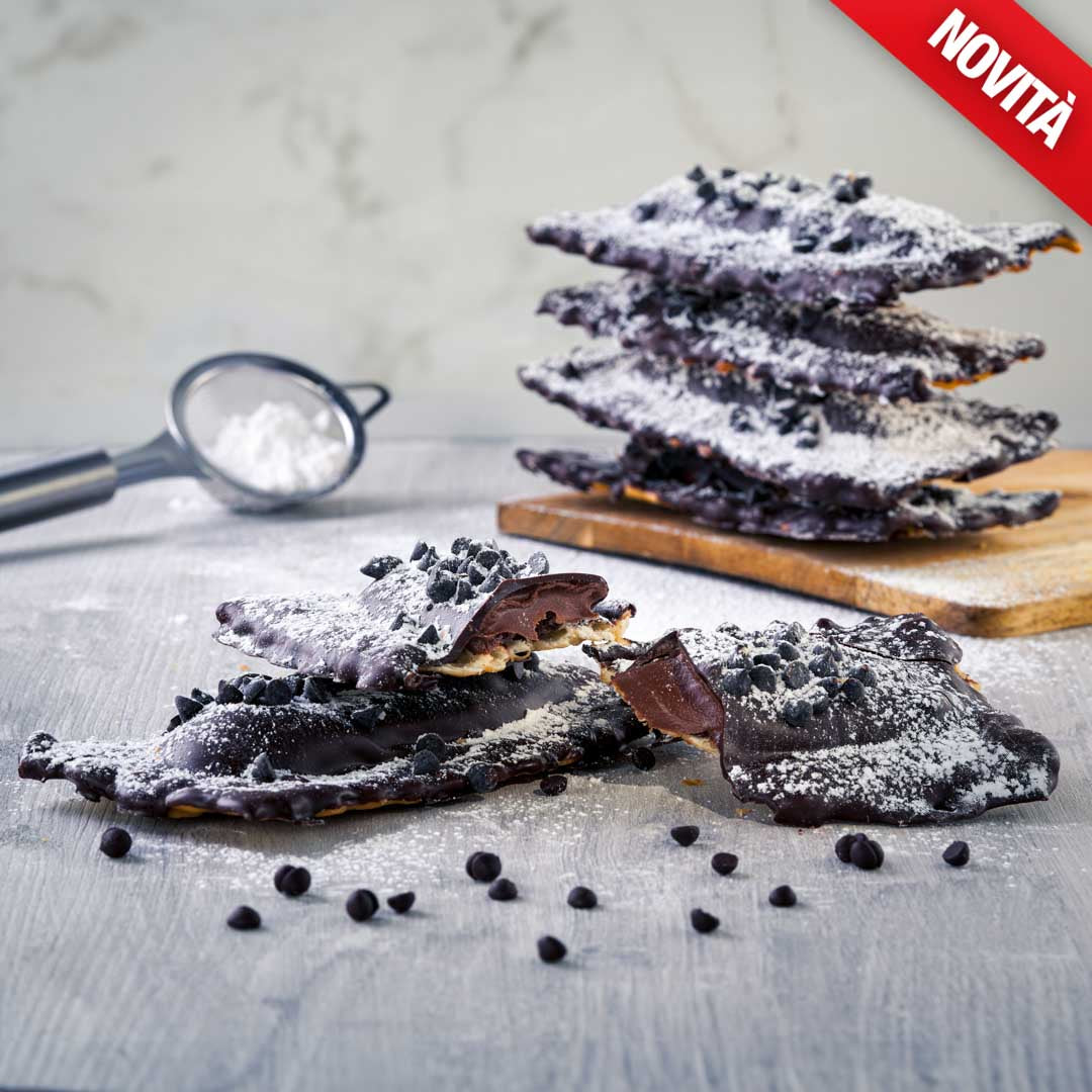 Chiacchiere Artigianali farcite al Cioccolato