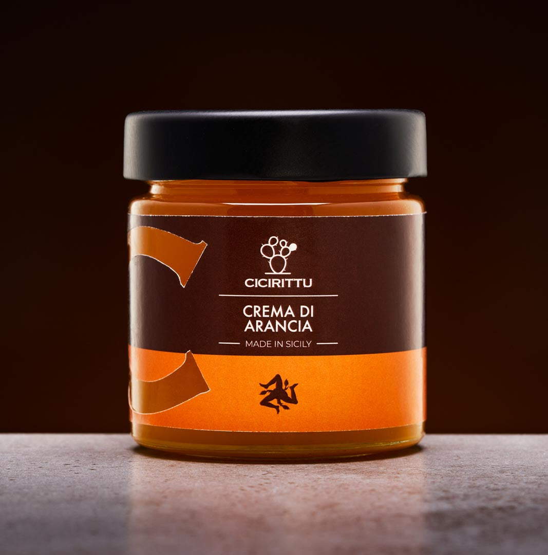 Crema Spalmabile all'Arancia di Sicilia