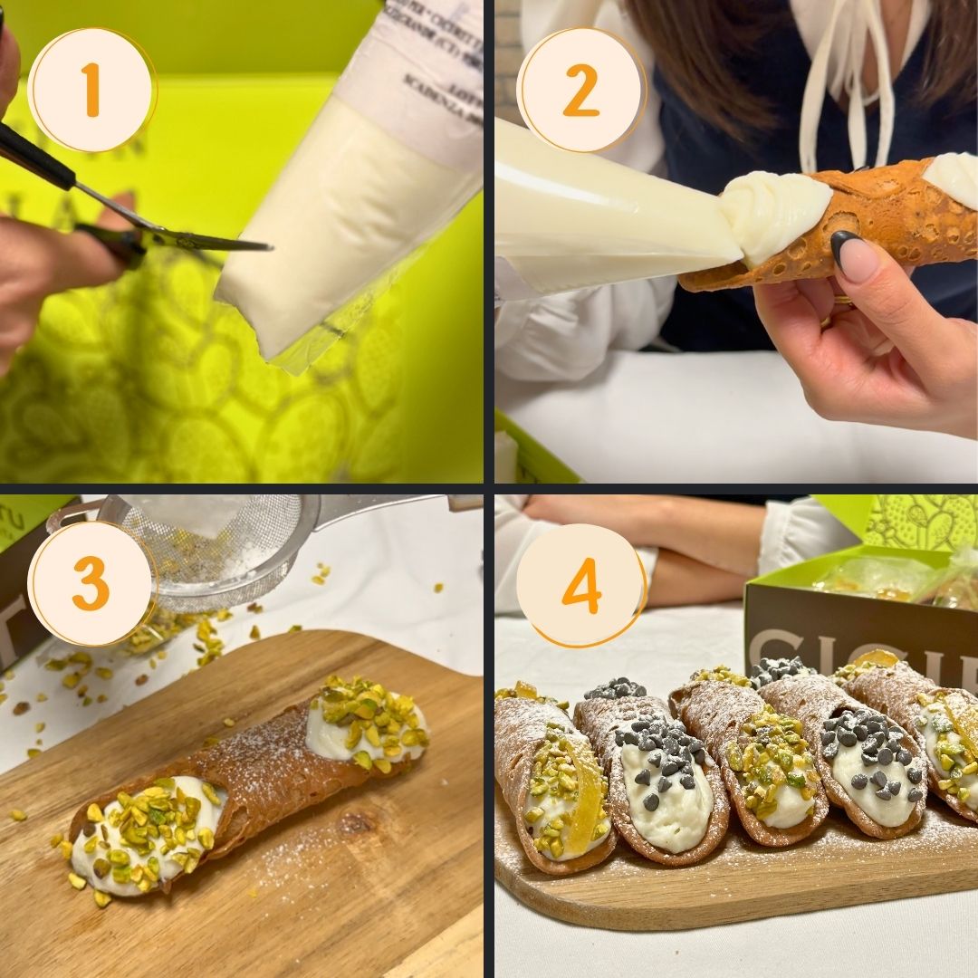 Cannoli Siciliani alla Ricotta