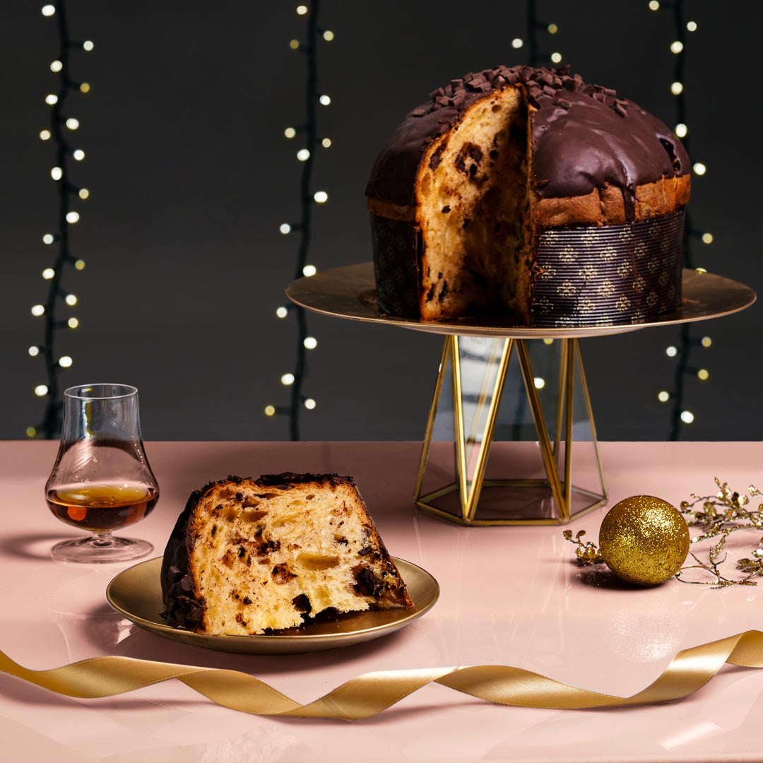 Panettone Artigianale con Scaglie di Cioccolato Siciliano (1kg)