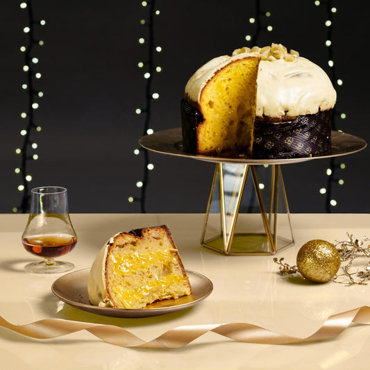 Panettone Artigianale Farcito con Crema al Limone di Sicilia (1kg)