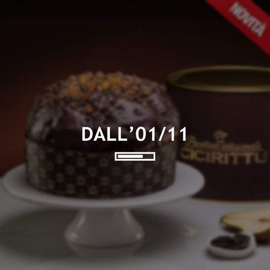 Panettone Artigianale al Cioccolato con Rum e Pera 1.2kg