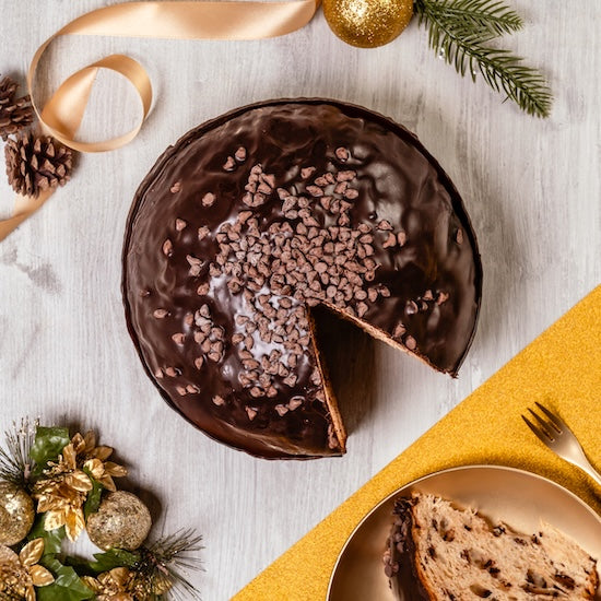 Panettone Artigianale con Gocce di Cioccolato (1kg)