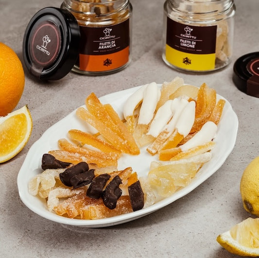 Scorzette di Arancia Siciliana Candita