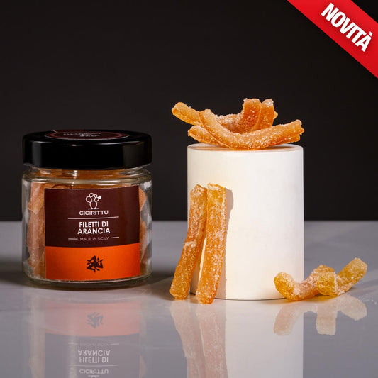 Scorzette di Arancia Siciliana Candita
