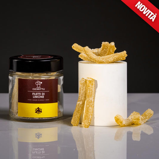 Scorzette di Limone Siciliano Candito