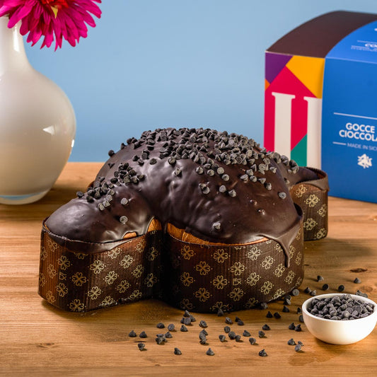 Gâteau Colomba artisanal sans gluten aux pépites de chocolat 500 g