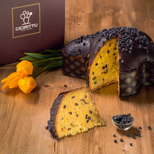 Colomba Artigianale Senza Glutine con Gocce di Cioccolato 500g