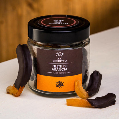 Écorces d'orange sicilienne confites