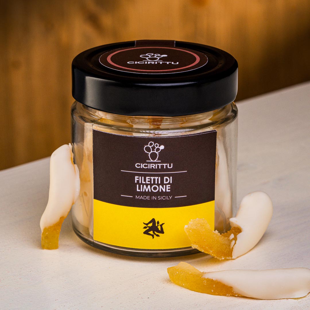 Kandierte sizilianische Zitronenschale