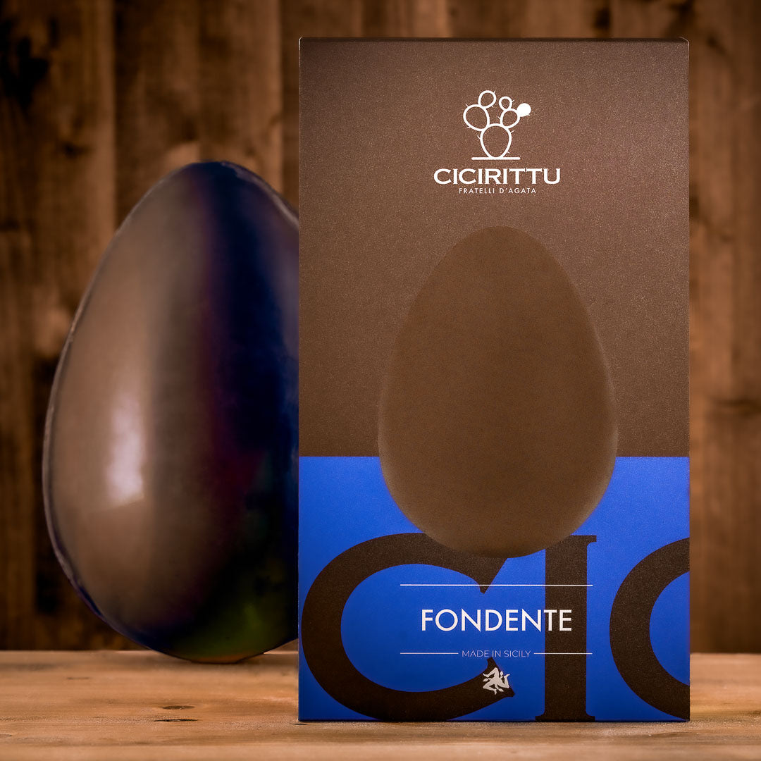 Œuf en chocolat noir artisanal 350 g