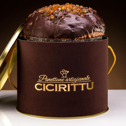 Panettone Artigianale al Cioccolato con Rum e Pera 1.2kg