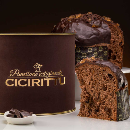 Panettone Artigianale al Cioccolato con Rum e Pera 1.2kg