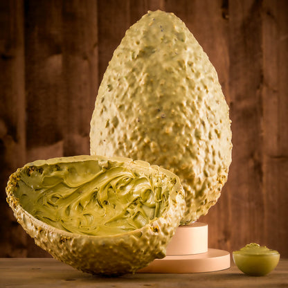 Uovo Artigianale al Pistacchio ripieno di Crema al Pistacchio 950g